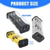 Solderless Powerbanks Kit for 12x18650 Batteries Easy Assembly with Plastic Case and Safety Protections Mechanism