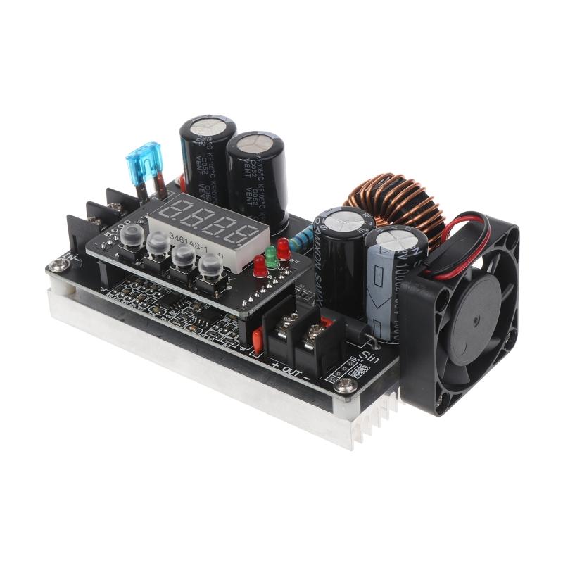Constant Voltage and Current Step-Up Down Power Supply Module LCD Display Voltage Current Meter Regulated Power Supply