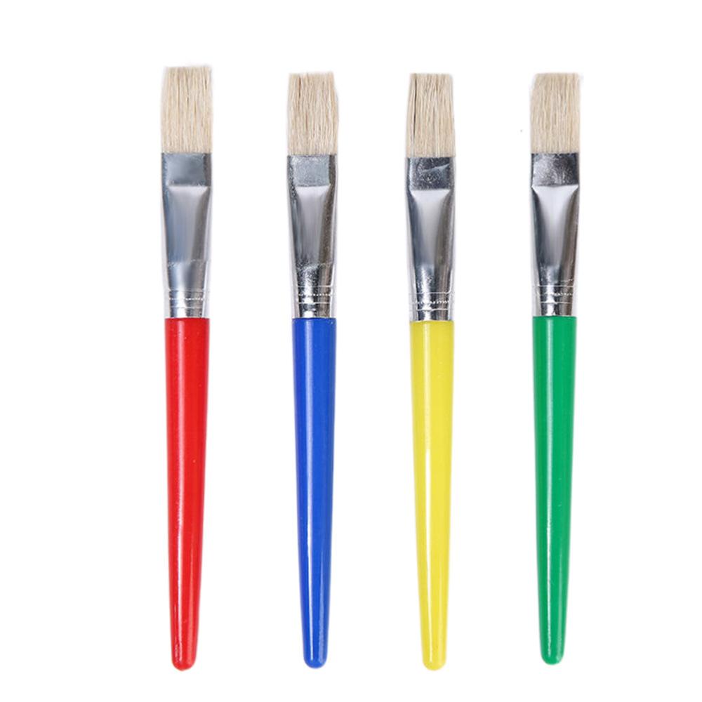 Paint Brushes Set Paint Brushes Round and Flat Paint Brushes for Acrylic Paint Washable Paint DIY Graffiti Paintbrush