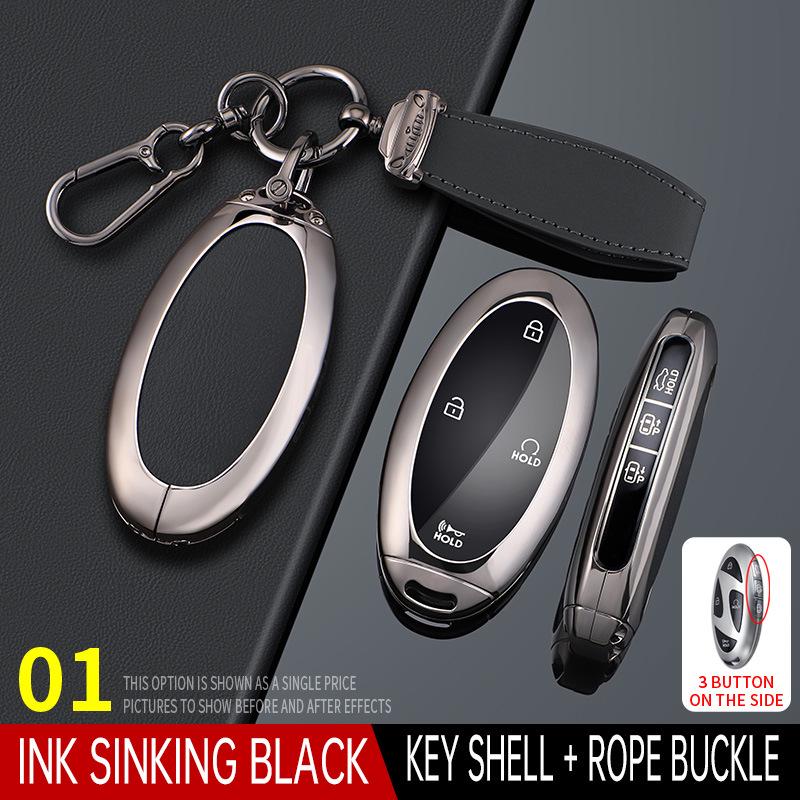 2024 Hyundai Sonata 11th Gen Key Cover for 1.5T Pro Version - Car Bag & Buckle Shell
