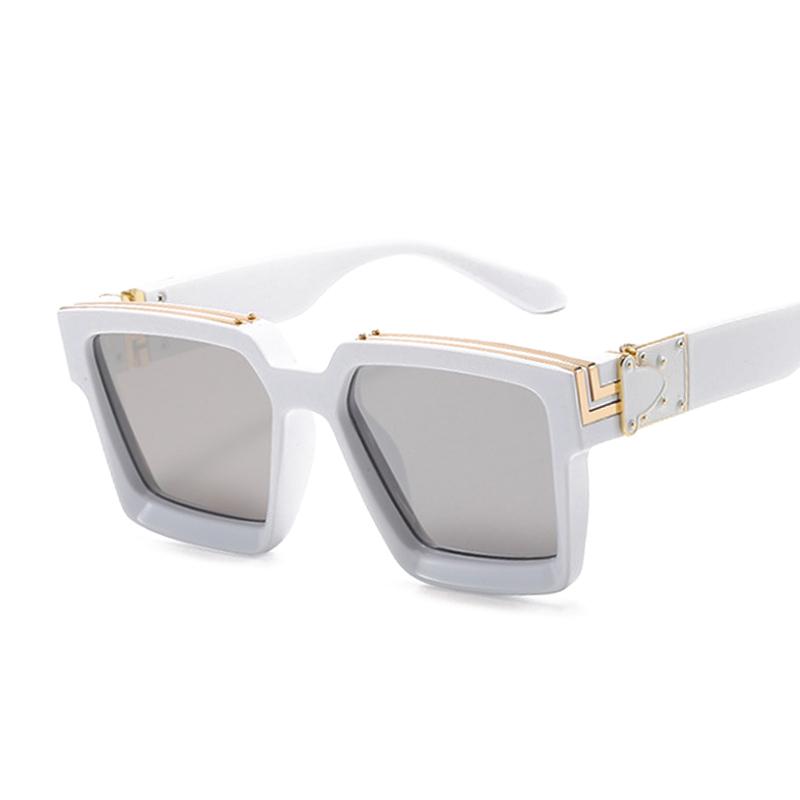 Luxury Square Sunglasses Woman Brand Designer Mirror Travel Sun Glasses Candy Colors Fashion Gradient Driving