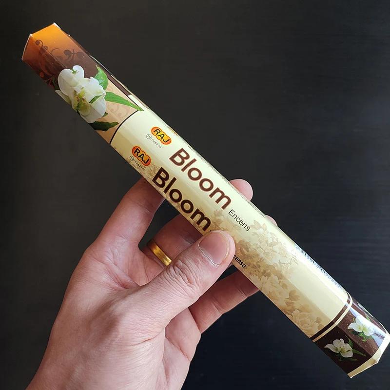 Y 20 Varillas/caja Incienso Indio Salvia Blanca Lavanda Aromaterapia LÍNEA PALO SANTO Varilla de Incienso Hogar Dormitorio Baño Fragancia para el Hogar Tibetano