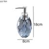 Crystal Glass Lotion Bottle Bottling Bottle Bathroom Hand Sanitizer Bottles Bathroom Shampoo Shower Gel Bottles Soap Dispenser