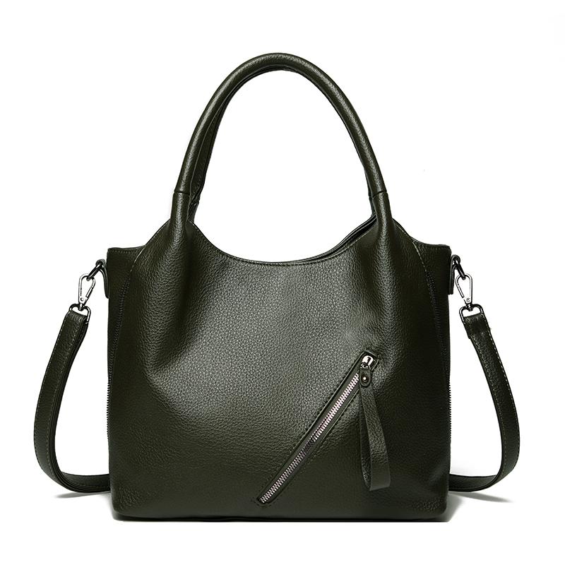 Modische Kunstleder-Umhängetasche für Damen, Handtasche mit großem Fassungsvermögen, Retro-Umhängetasche geeignet für den täglichen Gebrauch und zum Einkaufen