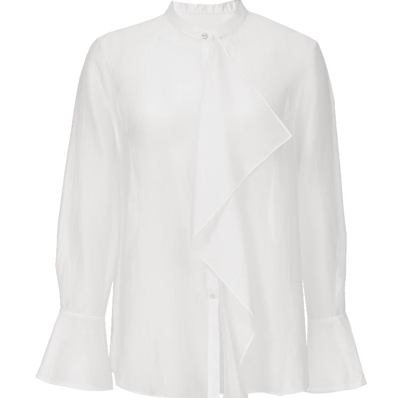 ONLY 2026 Spring Elegant Pearl Button Flared Sleeve Blouse