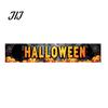 Halloween Gårddekorationer Hegnsbanner, 118 x 20 Tommer Stort Gårdskilt Banner Flag, Skræmmende Vejrbestandige Festbanner Baggrund Ophæng