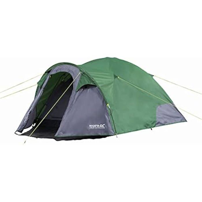 Tent - REGATTA - Kivu 3 V3 - 3 People - Waterproof 3000 Mm - Pasture Green/ebony