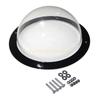 F26C 12'' Pet Dog Window Durable Acrylic Pet for Cat Window Fence Dome Insert Fence Decoration Outside Viewer for Pet Cats Do