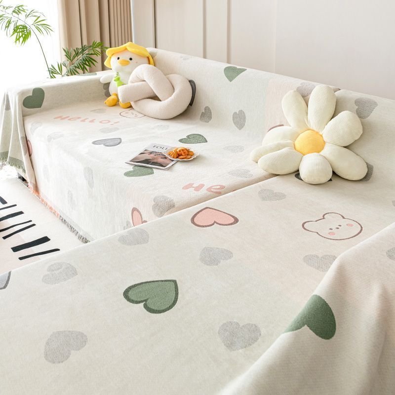 Blankets Knitted Nordic Sofa Towel Bohemia Sofa Cover Full Blanket Striped Room Bedside Home Decoration Picnic Carpet Tablecloth