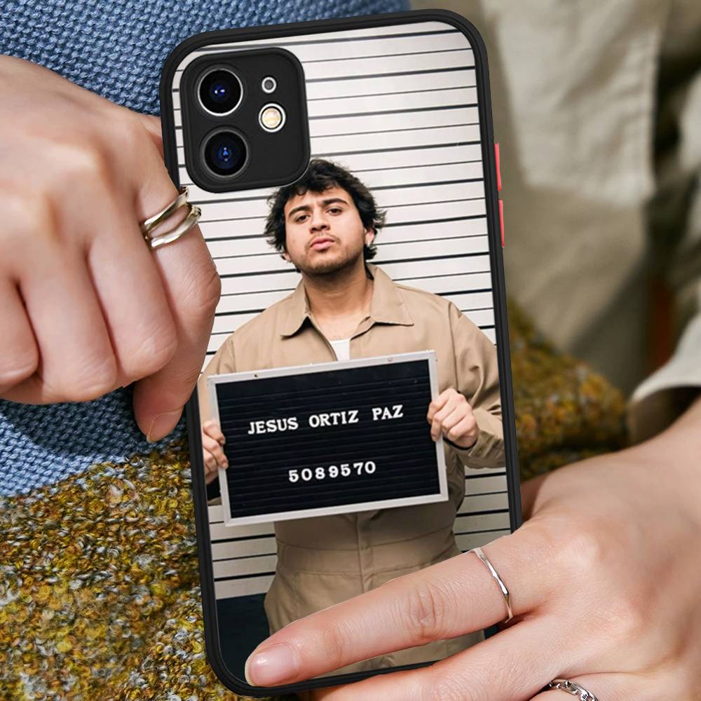 

Rapper JOP Fuerza Regida Phone Case For IPhone 16 15 14 X XR XS 7 8 Plus 11 12 13 Pro MAX 13mini Matte Shockproof Case iphone 12