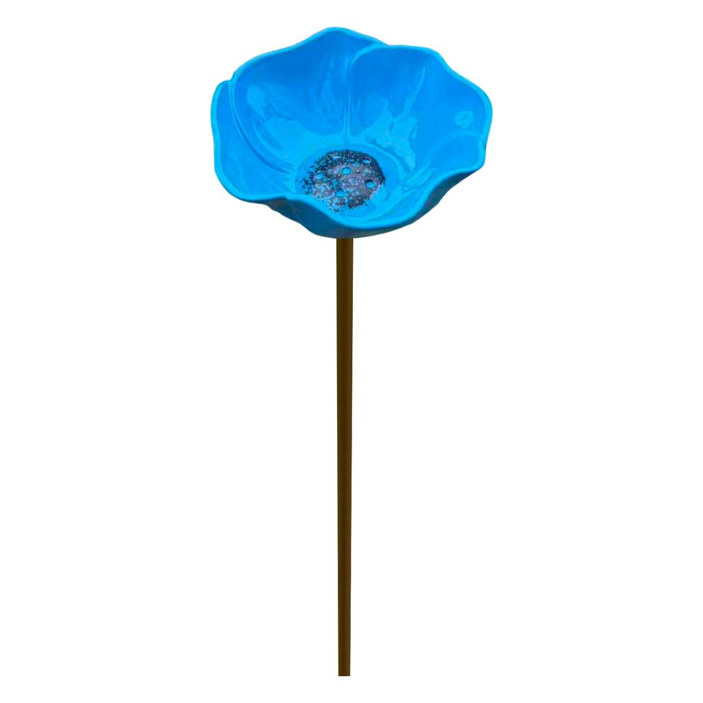 Handmade Metal Garden Stakes, Bee Watering Stations, Garden Bee Baths, Metal Bee Water Feeders With Floral Patterns