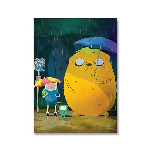 

Мой сосед Рёма Миядзаки классический аниме фильм настенный постер Ретро Ретро крафт-бумага плакат гостиная 21cm×30cm NoFrame