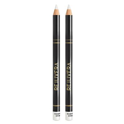 Rejuvera Ultra-slim Black Eyeliner Pencil 1.15g 2-piece Set, White, 2 Pieces