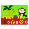 Children Nonwoven Arithmetic Puzzle Felt Montessori Educational Toys Handmade Crafts for Boys Girls Preschool Woven Strips TMZ