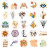 50 Rainbow Boya Series Stickers DIY Mobile Case Flat Refrigerator Skateboard Pack