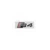 New ABS Plastic for Audi S3 S4 S5 S6 S7 S8 Letter Side Decal Rear Stickers Car Body Trunk Emblem Badge Decoration Accessories