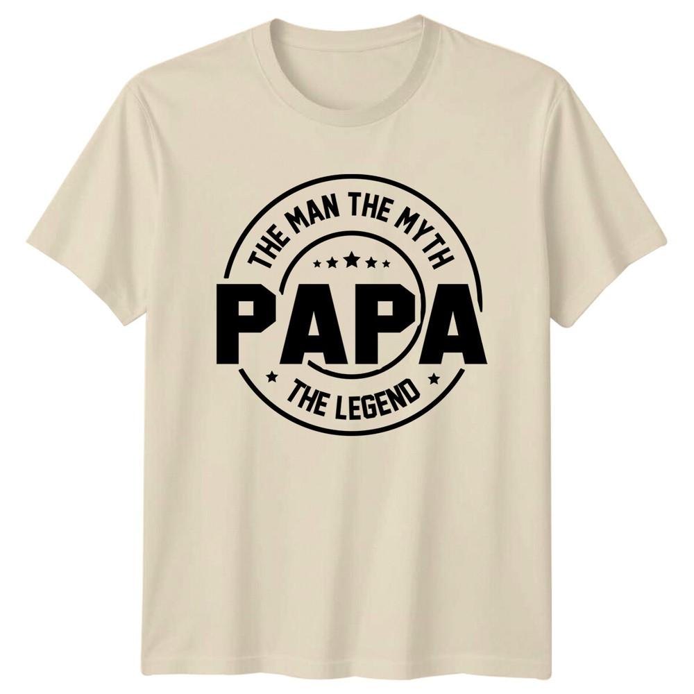 Papa The Man The Myth The Legend Father#039;s Day Gift TShirt Unisex T-Shirt S