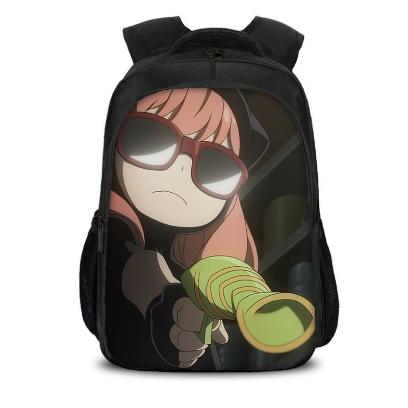 SPY×FAMILY Double Layer Backpack Durable, Trendy, Versatile, Large Capacity Cartoon School Boy and Girl Birthday Best Gift
