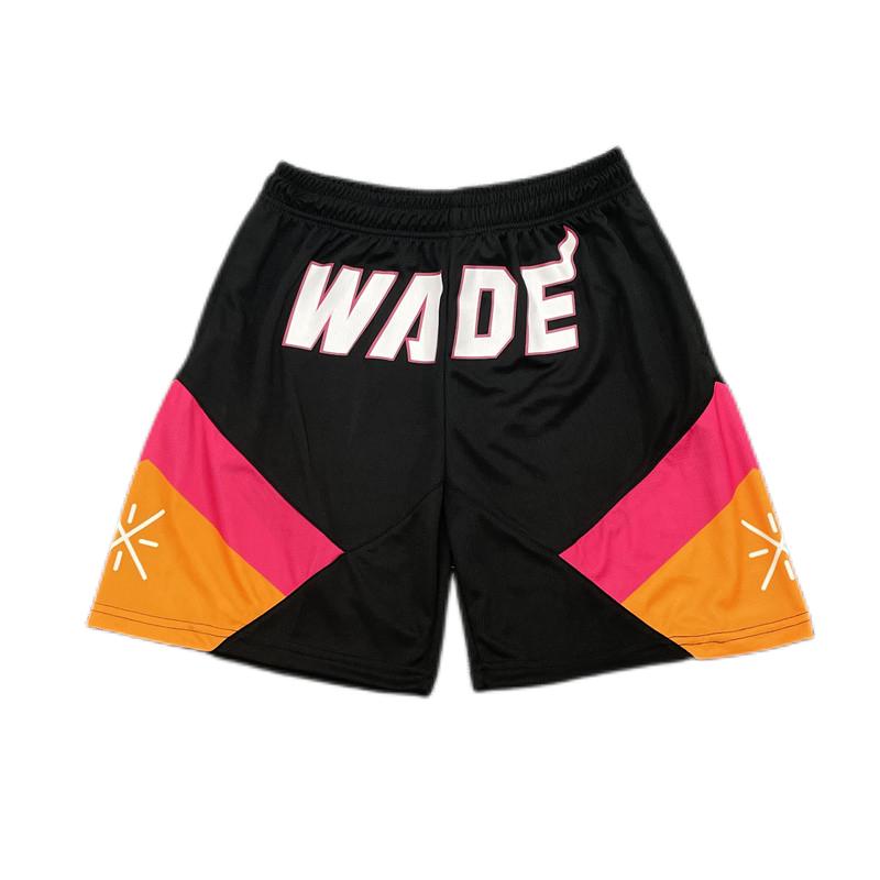 Wade Men's Above Knee Basketball Shorts - Summer Sports, Fitness, Running, Training Wear
