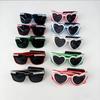 Wireless Led Just Married Glasses Wedding Bridal Shower Favors Glasses Set El Heart Shaped Sunglasses For Lovers Couple