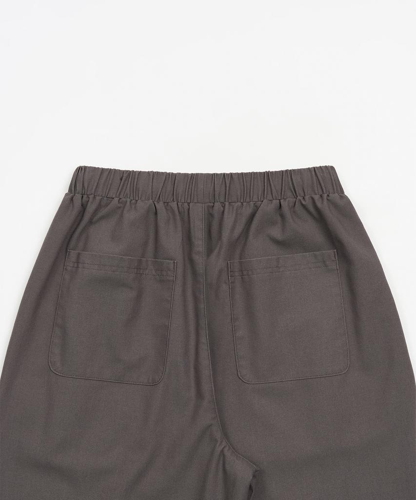 TOFFEE WOMEN W Linen Easy Pants (Grey)