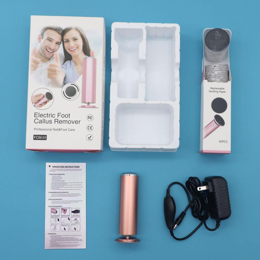 New Electric Pedicure Foot Grinder - Automatic Skin Exfoliator for Smooth Feet.