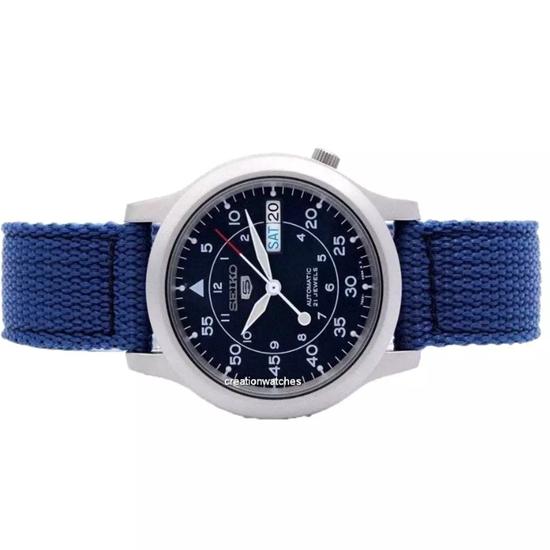 Refurbished Seiko 5 Military Nylon Strap Automatic SNK807K2 Men's Watch