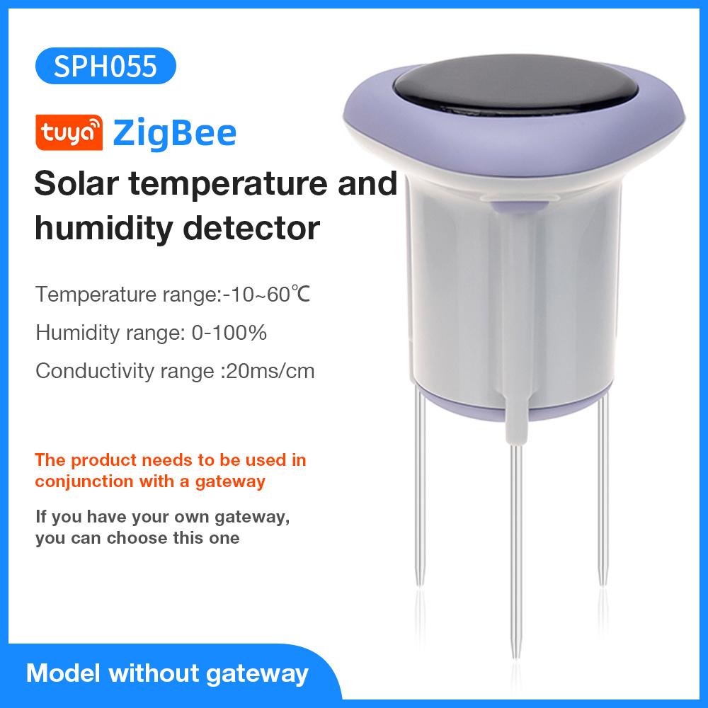 Tuya Smart ZigBee  Temperature and Humidity Meter Thermo Hygrometer Automation Irrigation Detector Garden Humidity Tester