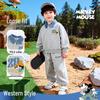 Disney Boys' POLO Style Hoodie & Sweatpants Set