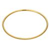 1Pc Elegant Gold Plain Bangle, Timeless Wedding Jewelry, Perfect for Valentine's Day, Anniversary & Birthday Gift