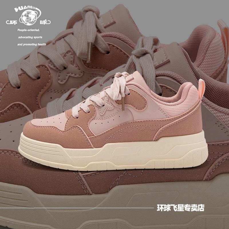 

Global black platform versatile board shoes women s spring breathable sports shoes ins tide spring women s shoes ZHQ68121 40