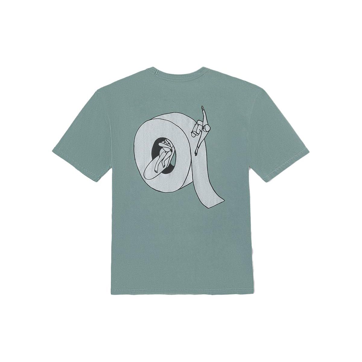 

Vans Creative Graphic Short Sleeve T-Shirt Sage Green Unisex VN0007YMRL6 L
