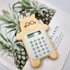 Creative Mini Bear Calculator Keychain Pendant for Primary School Students - Cute Gifts