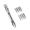 Tournevis manuel 8-en-1 Type stylo Portable Multi-spécifications Avec tête de tournevis magnétique Outil de tournevis Tête de tournevis haute densité