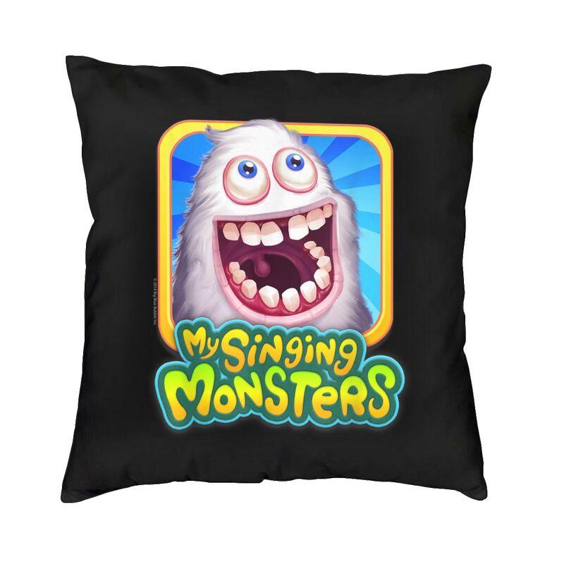 Fashion My Singing Monsters Game Anime Cartoon Throw Pillow Cover Home Decorative Custom Square Cushion Cover 45x45 Pillowcover