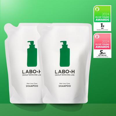 Hair Loss Relief Shampoo Scalp Strengthening Refill Pack 333ML*2