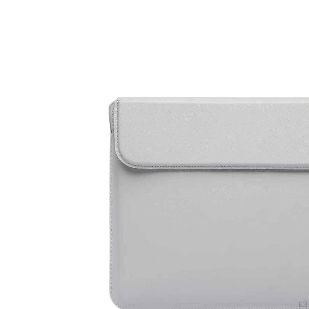 Laptop Sleeve 15 16 inch Dust Cover Carrying Case Business Adjustable Stand PU Leather