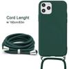 Coque de Protection - E.F.CONNECTION - pour iPhone 12 Pro - Souple - Anti-Rayure - Vert Nuit