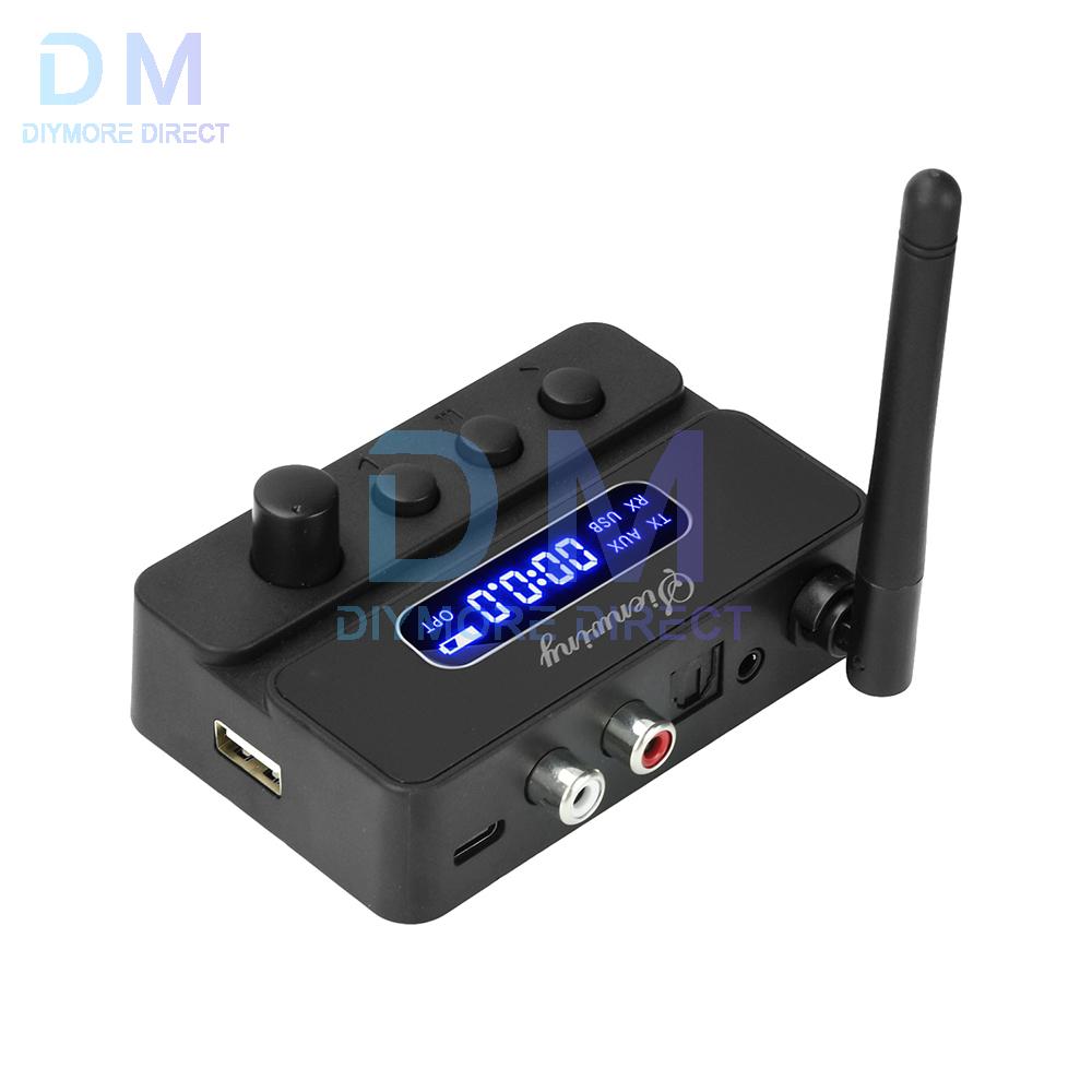 DC5V Bluetooth 5.3 Receiver and Transmitter S3 Combo Emitter, High-Fidelity Audio Transmission Audio Adapter
