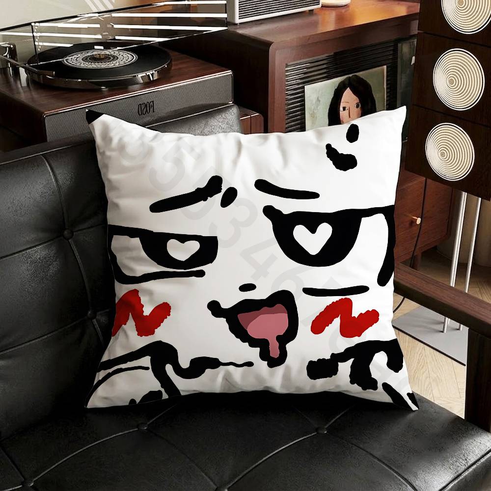 Boykisser pillow cover living room sofa cushion cover bedroom room bed pillow cover home decoration