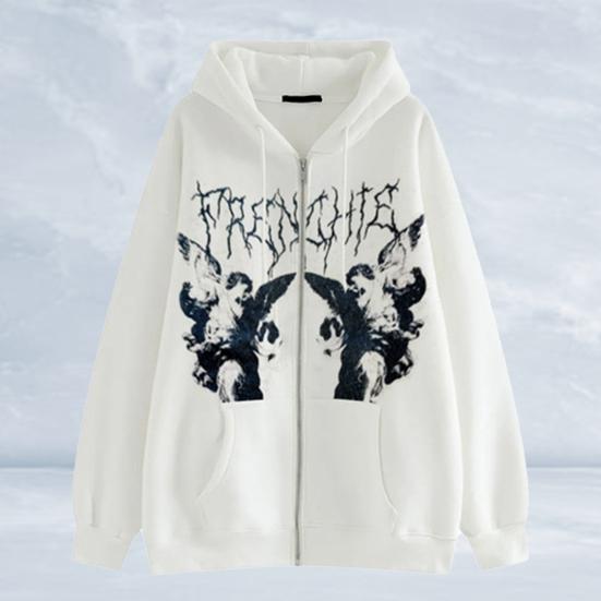 moletom com capuz with ribbon drawstring