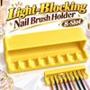 Plastic Nail Brush Stand 8-Slot Manicure Brush Organizer Nail Brush Holder  Nail Technician