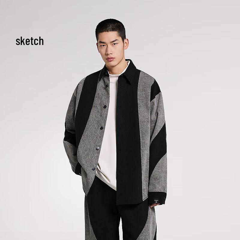 CROQUIS Men's 2024 Spring Long Sleeve Casual Jacket