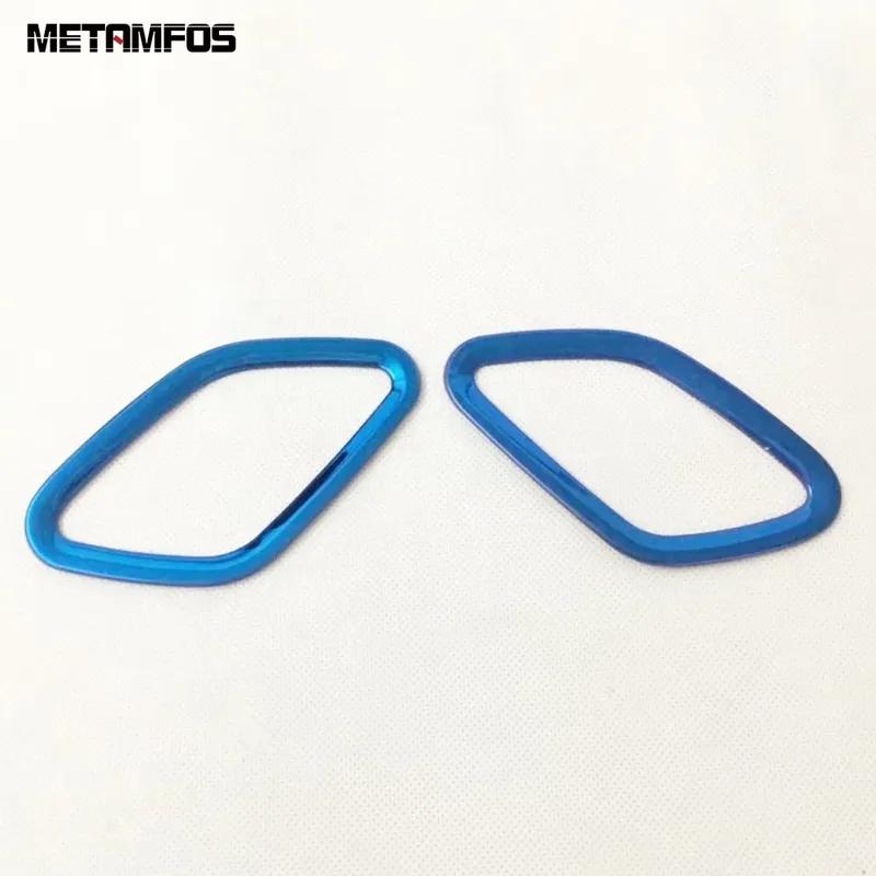 Front Upper Air Condition Vent Outlet Cover Trim For MG Zs SUV 2017-    Carbon Fiber Accessories Car Styling