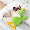 Creative Cartoon Duck Plush Cat Toy Calming Squeaky Interactive Training Resting Pet Pillow for Puppy Dogs Accessories Home
