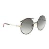 Gucci Sunglasses Metal Frame Women's Sunglasses Grey