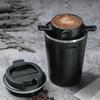 Skládací přenosný kávový filtr Kávovar Nerezová ocel Dvouvrstvý Držák na filtrovanou kávu a čaj Bez zápachu papírového filtru Opakovaně použitelný Pour Over káva