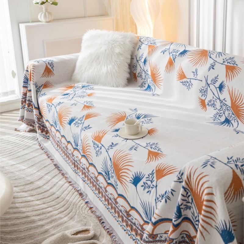 

Богемный чехол для дивана, коврик, одеяло для гостиной, трехместный диван, современный плед, одеяло для кемпинга, пикника, четыре сезона 180x130cm