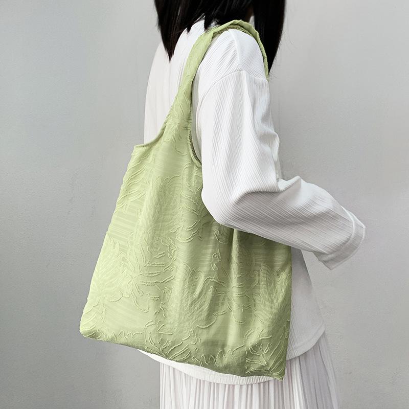 

Summer Muscle Texture Hundred Simple Leaves Shoulder Colorful Bag