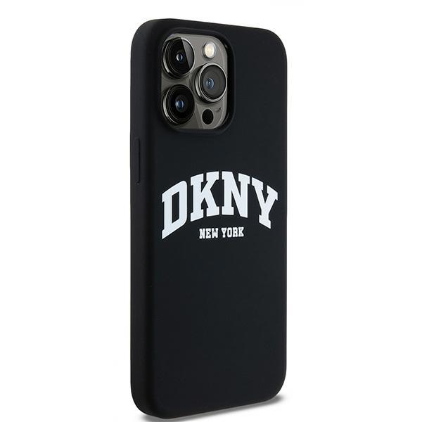 Dkny Dkhmp13Xsnyach Iphone 13 Pro Max6.7 Czarny/Black Hardcase Liquid Silicone White Printed Logo Magsafe